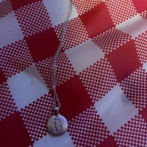B initial necklace